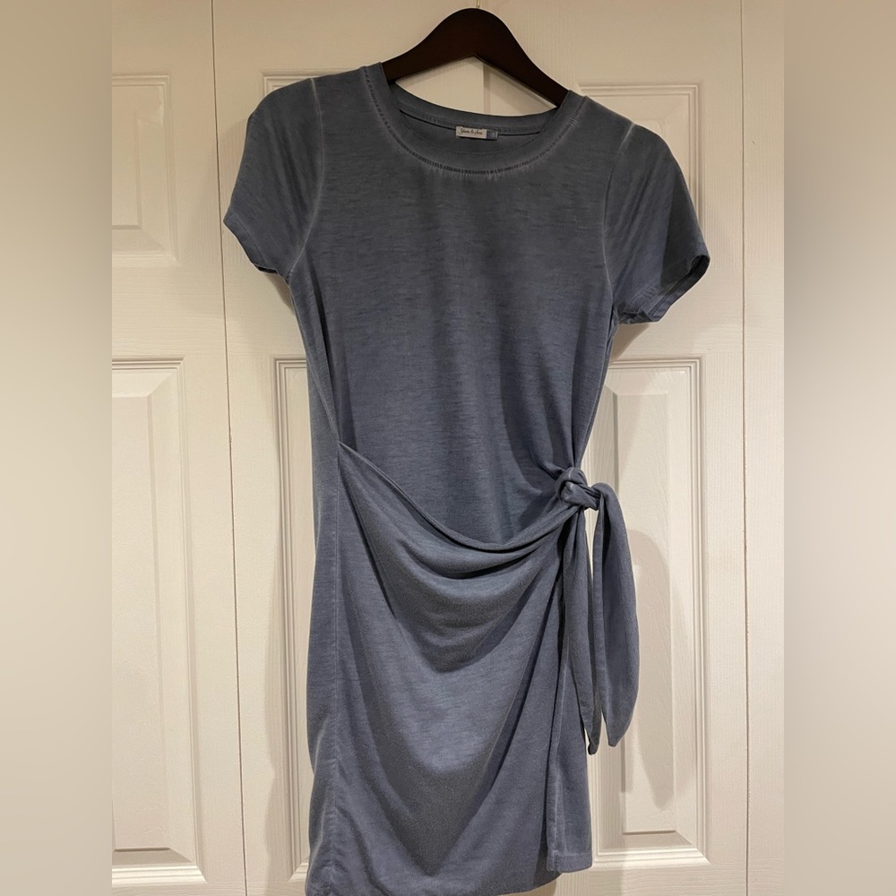 Yarn and Sea wrap dress gray